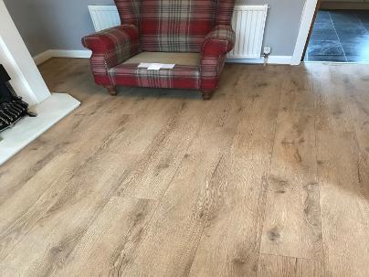 Light oak Laminate flooring