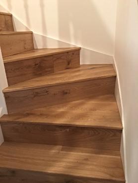 Solid oak flooring